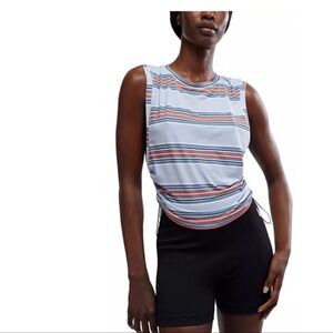 FP Movement by Free People Multicolor Striped Muscle Tee